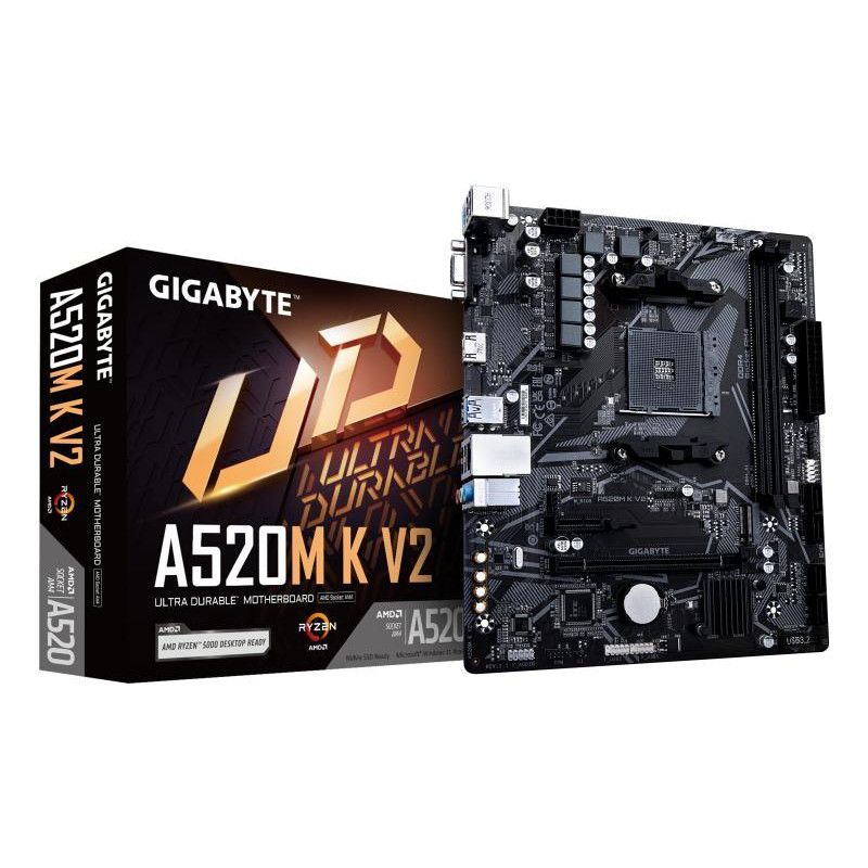 GIGABYTE A520M K V2 DDR4 · Cartes mères · Informat Systems Strasbourg (image 2)