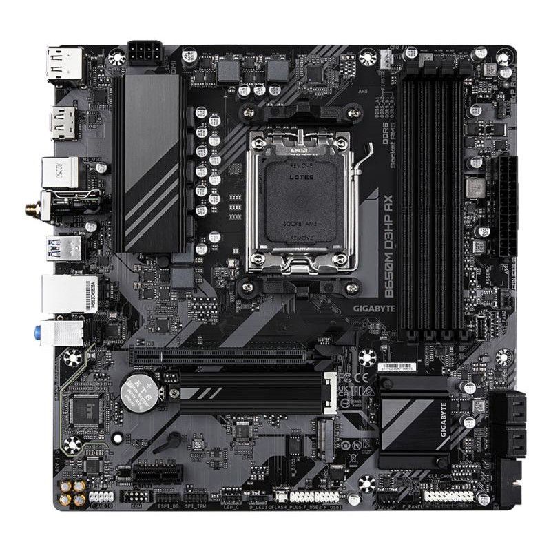 GIGABYTE B650M D3HP AX · Cartes mères · Informat Systems Strasbourg (image 2)