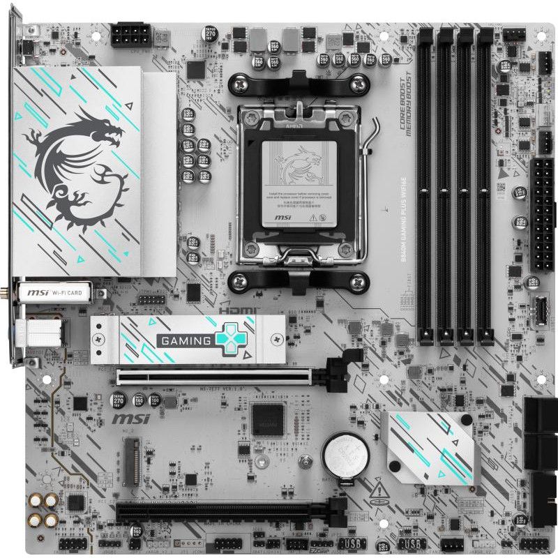 MSI B840M GAMING PLUS WIFI6E · Cartes mères · Informat Systems Strasbourg