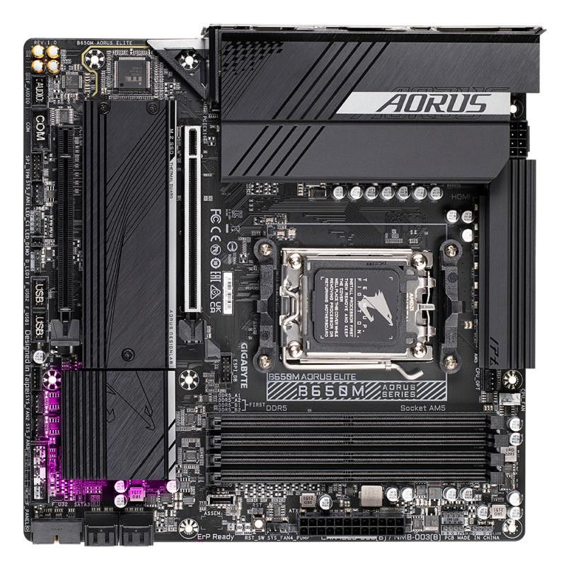 GIGABYTE B650M AORUS ELITE · Cartes mères · Informat Systems Strasbourg (image 3)