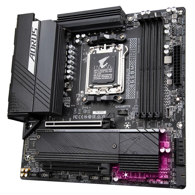 GIGABYTE B650M AORUS ELITE · Cartes mères · Informat Systems Strasbourg (image 5)