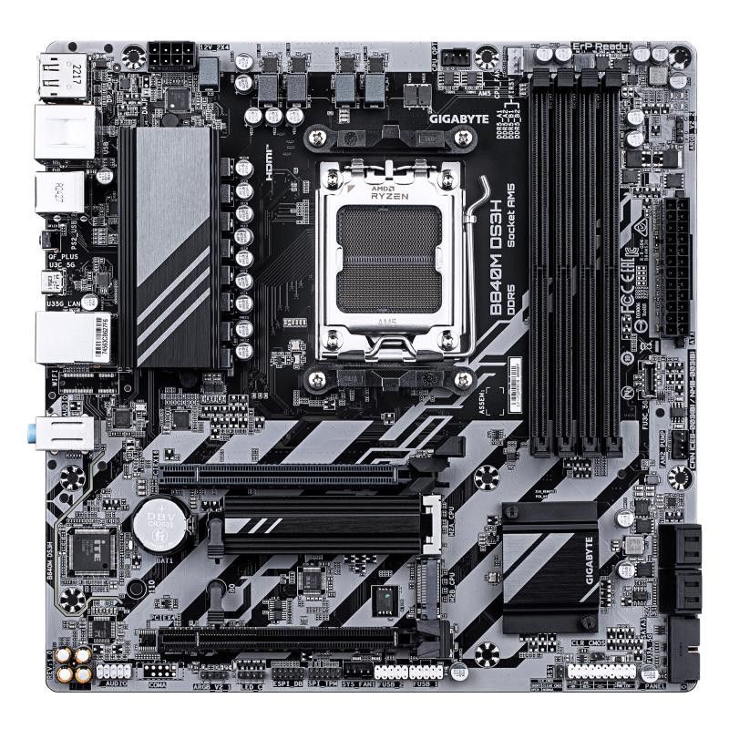 GIGABYTE B840M DS3H · Cartes mères · Informat Systems Strasbourg