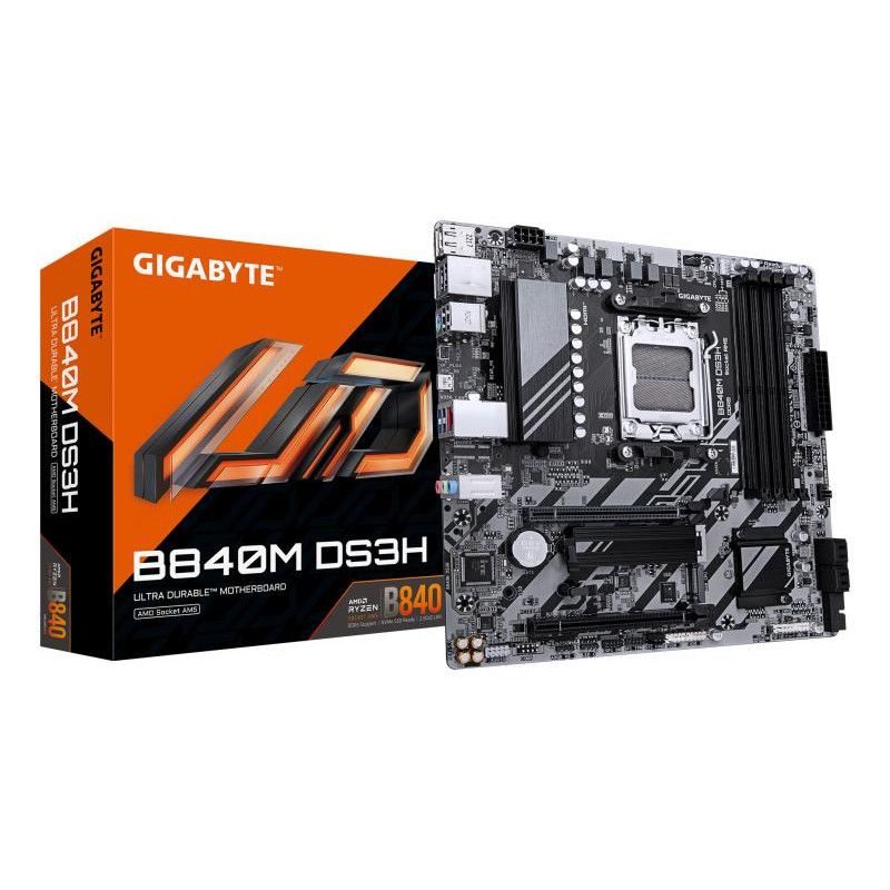 GIGABYTE B840M DS3H · Cartes mères · Informat Systems Strasbourg (image 2)