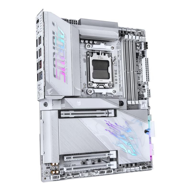 GIGABYTE X870E A PRO X ICE - X870E X3D · Cartes mères · Informat Systems Strasbourg (image 3)