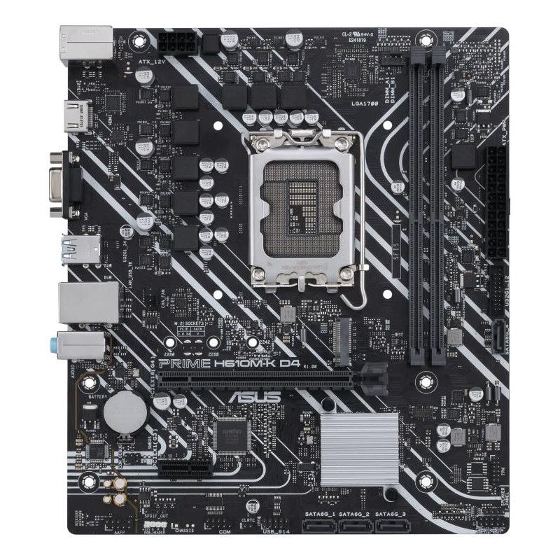 ASUS PRIME H610M-K DDR4 · Cartes mères · Informat Systems Strasbourg (image 2)