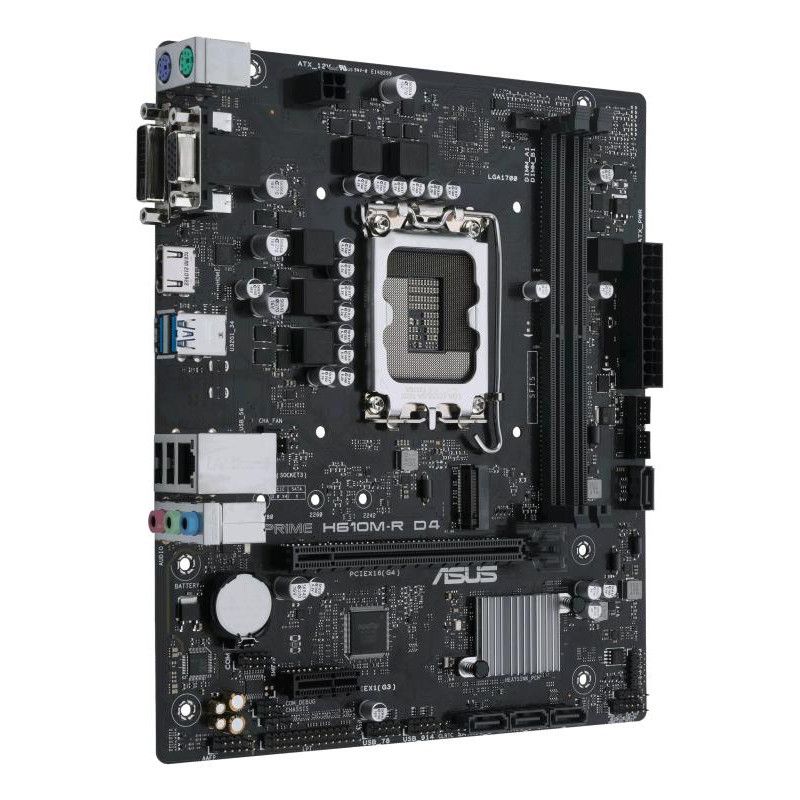 ASUS PRIME H610M-R D4 SI · Cartes mères · Informat Systems Strasbourg (image 2)