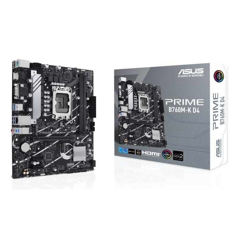 ASUS PRIME B760M-K D4 · Cartes mères · Informat Systems Strasbourg