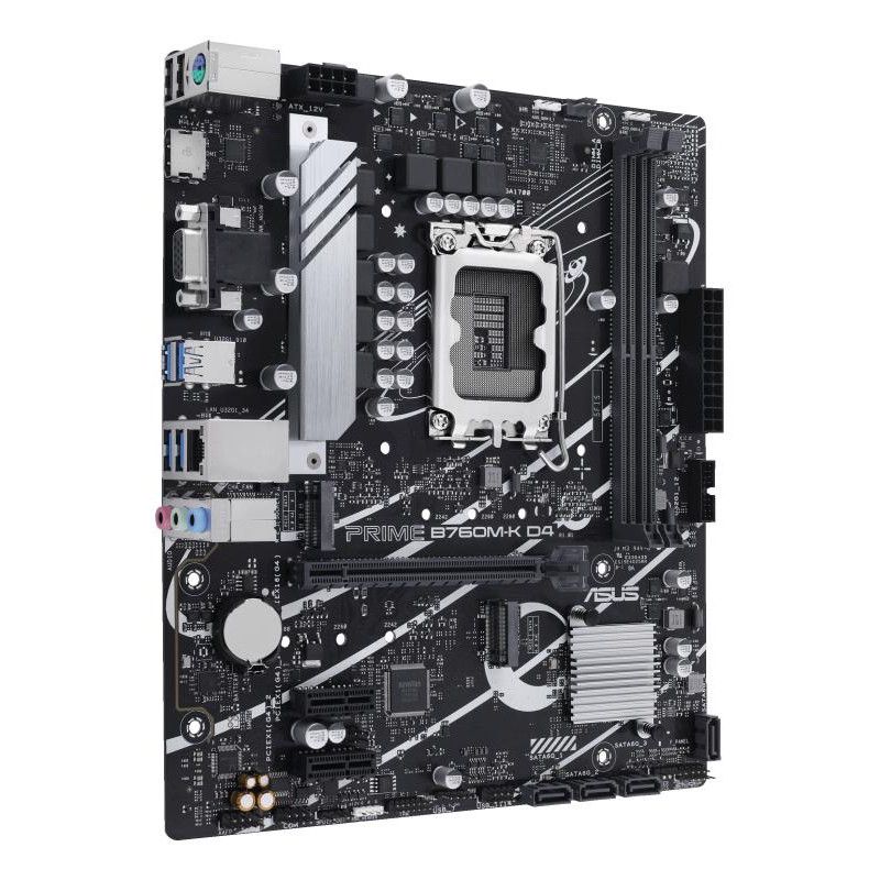 ASUS PRIME B760M-K D4 · Cartes mères · Informat Systems Strasbourg (image 3)