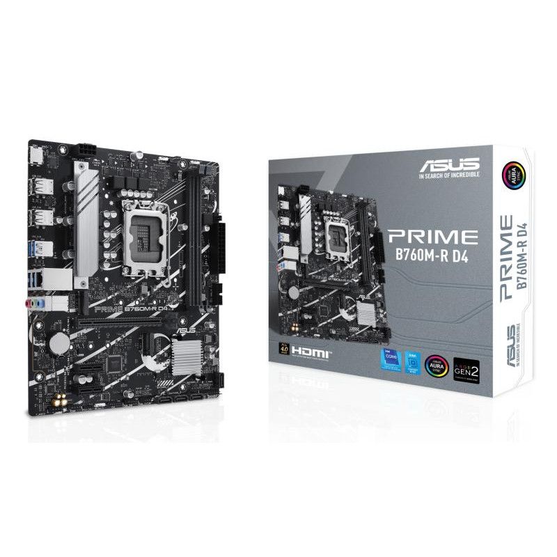 ASUS PRIME B760M-R D4 · Cartes mères · Informat Systems Strasbourg