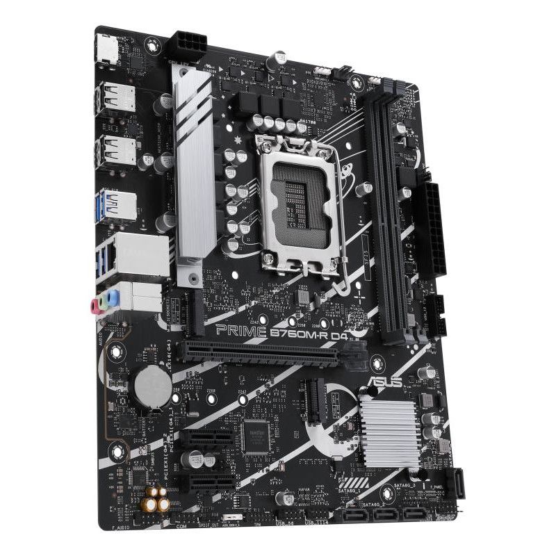 ASUS PRIME B760M-R D4 · Cartes mères · Informat Systems Strasbourg (image 4)