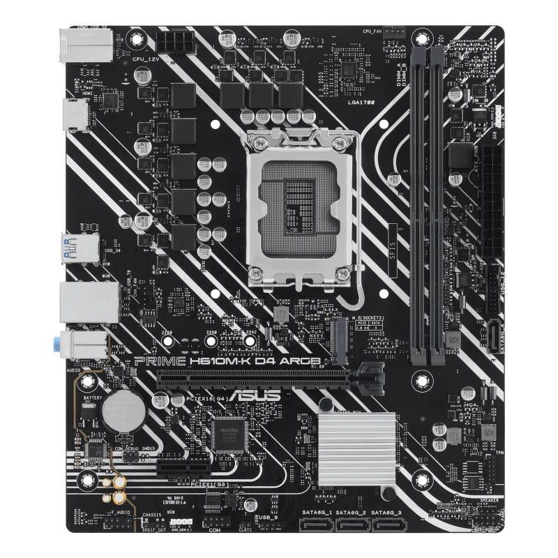 ASUS PRIME H610M-K D4 ARGB · Cartes mères · Informat Systems Strasbourg (image 2)