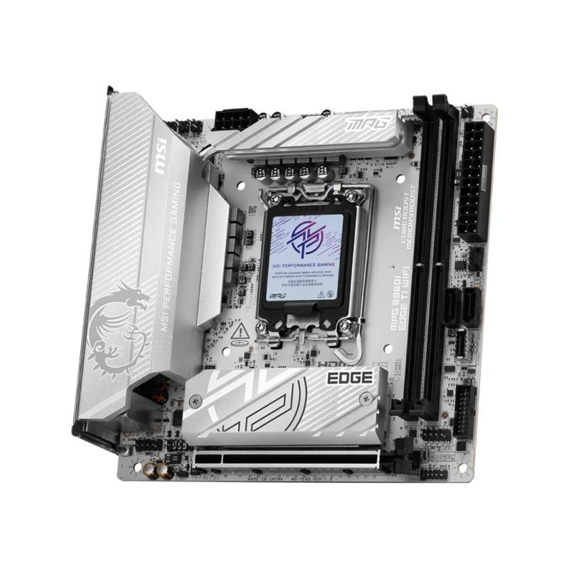 MSI MPG B860I EDGE TI WIFI · Cartes mères · Informat Systems Strasbourg (image 3)