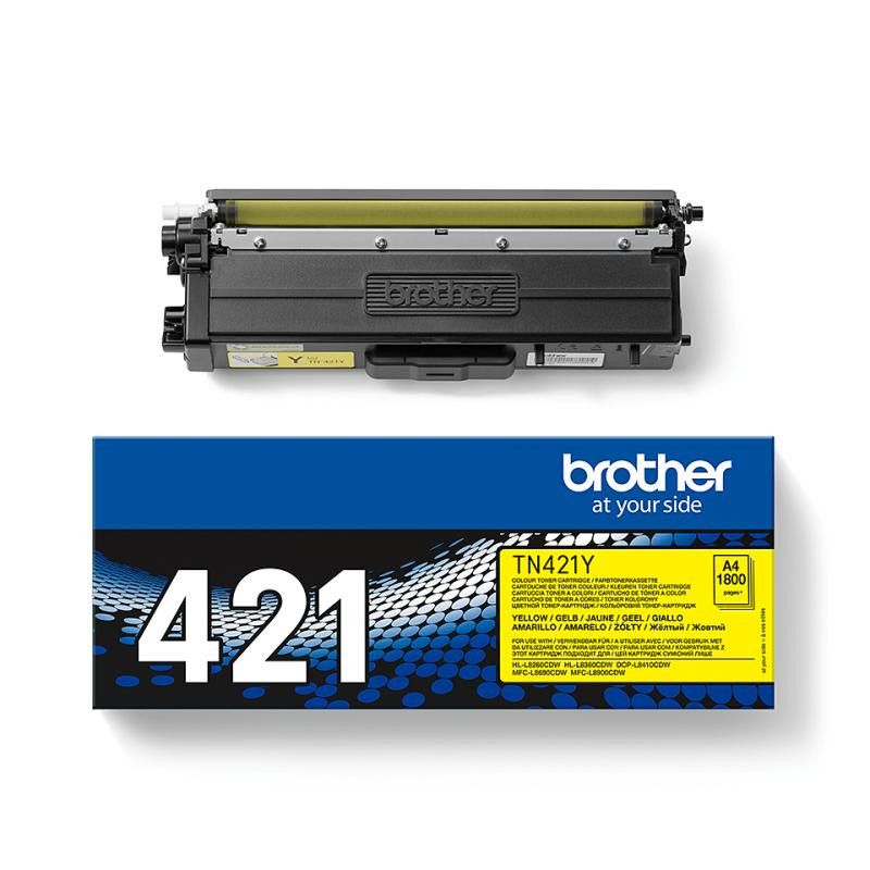 Brother TN-421Y · Toners · Informat Systems Strasbourg