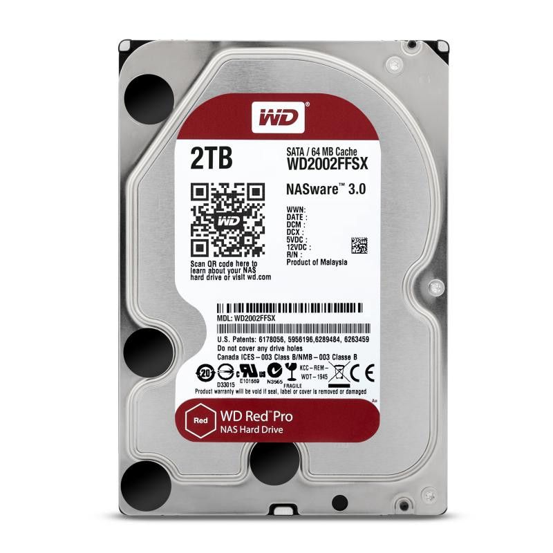 Western Digital HDD Red Pro 2To 3.5" - WD2002FFSX · Informat Systems Strasbourg (image 3)