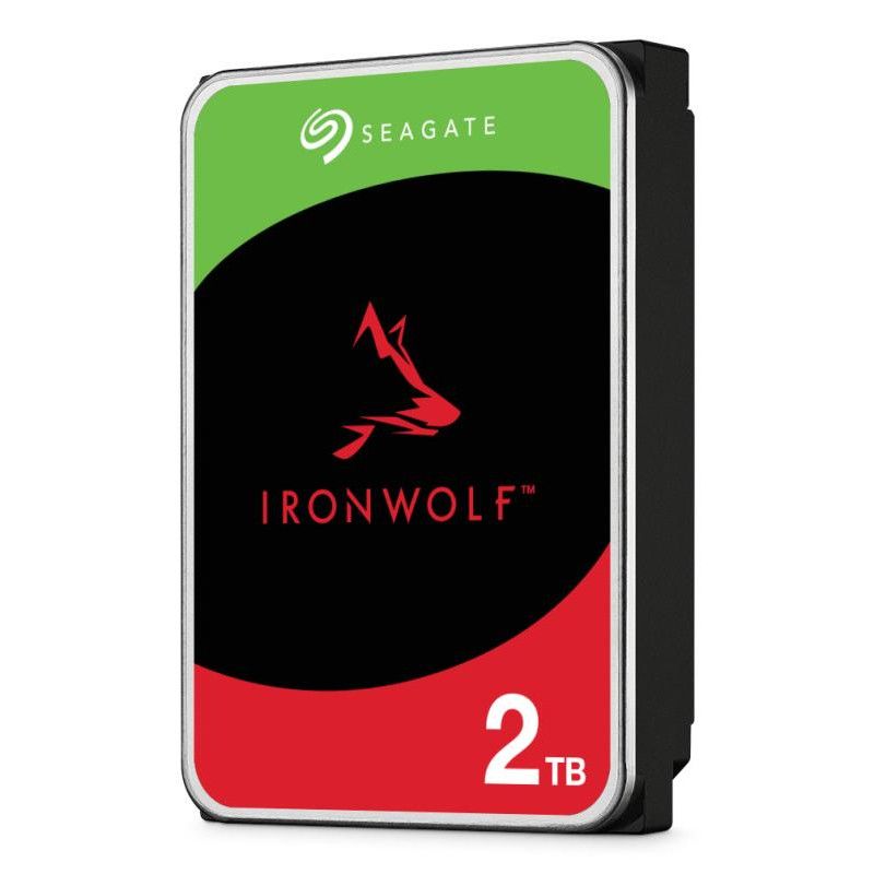 Seagate IronWolf ST2000VN003 disque dur 2 To 5400 tr/min 256 Mo 3.5" Série ATA III · HDD · Informat Systems Strasbourg (image 2)