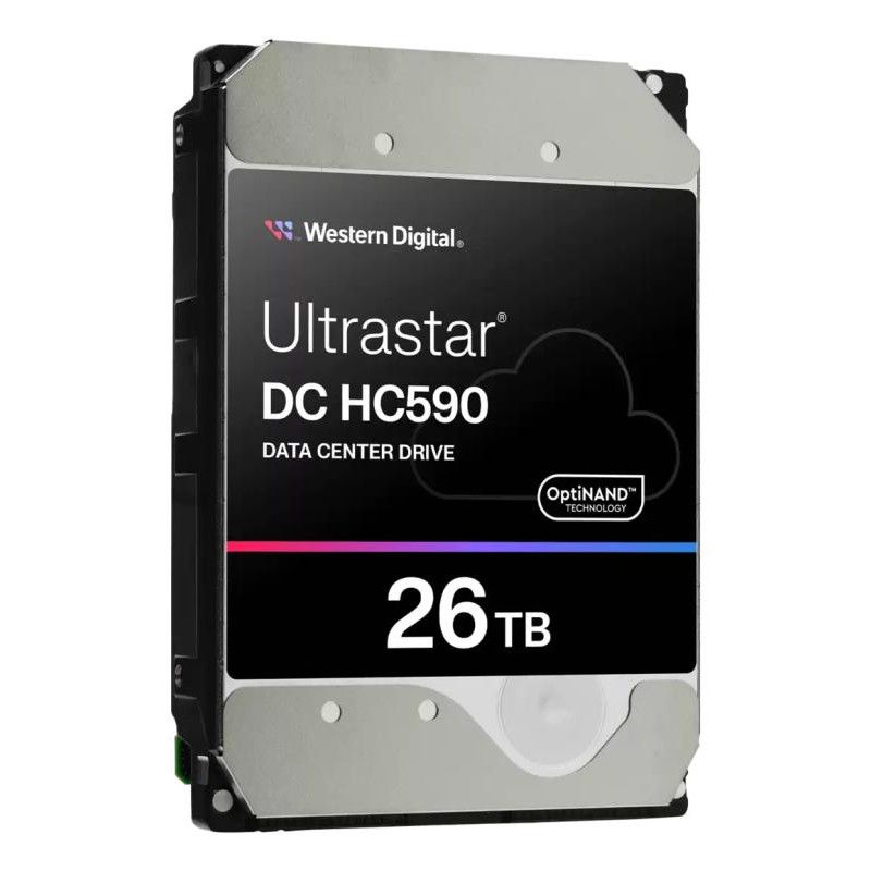 Western Digital HDD Ultrastar DC HC590 - 26 To -WUH722626ALE6L4 · Informat Systems Strasbourg (image 3)