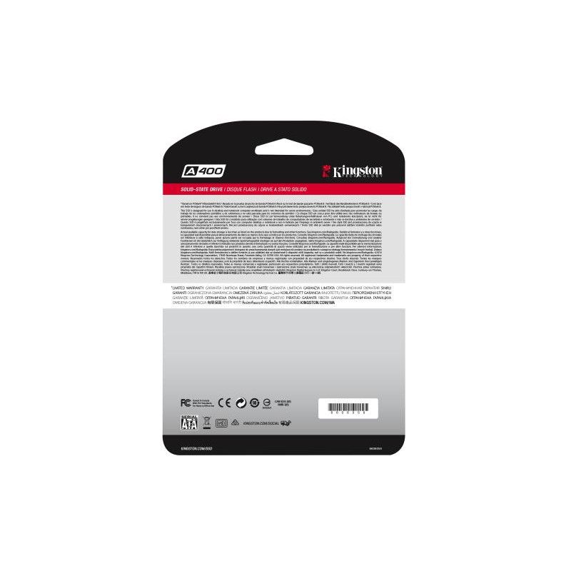 KINGSTON SSD 240G 2.5'' SATA3 *SA400S37/240G · SSD SATA · Informat Systems Strasbourg (image 5)