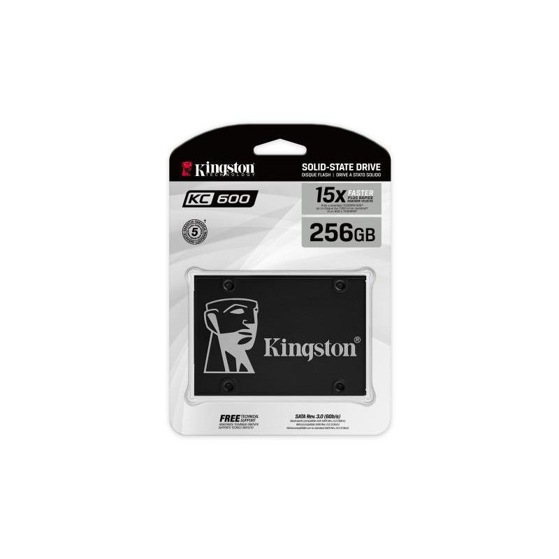 KINGSTON SSD 256G 2.5" SATA *SKC600/256G · SSD SATA · Informat Systems Strasbourg (image 4)