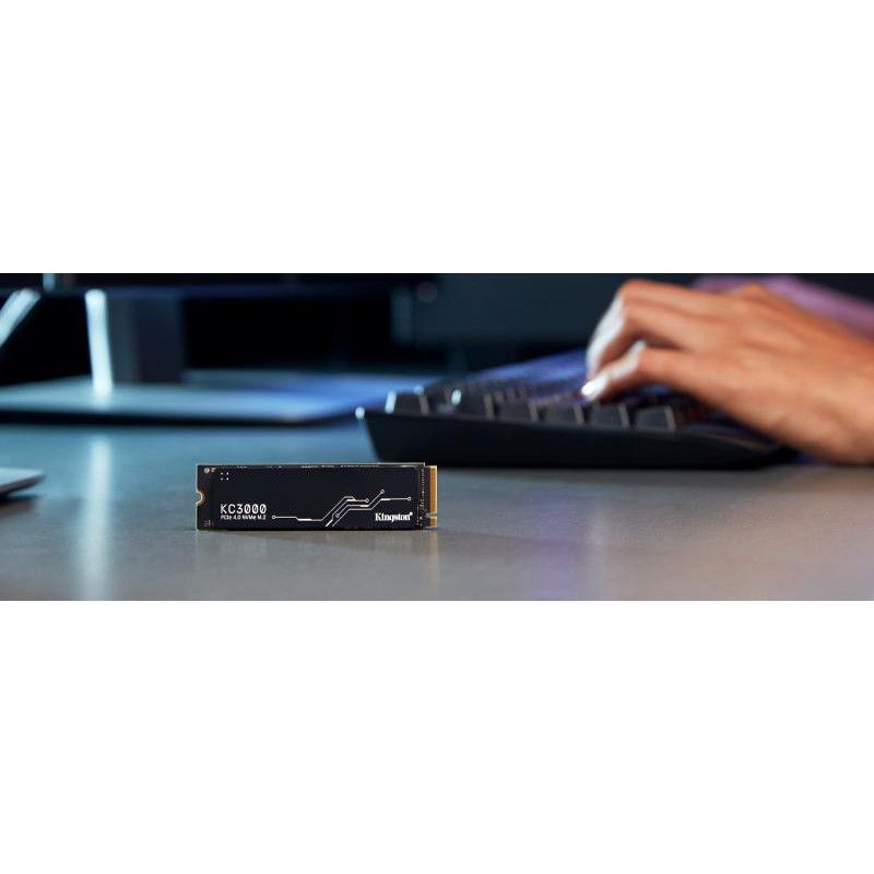KINGSTON SSD KC3000 512G PCIe 4.0 NVMe M.2 *SKC3000S/512G · SSD M.2 · Informat Systems Strasbourg (image 6)