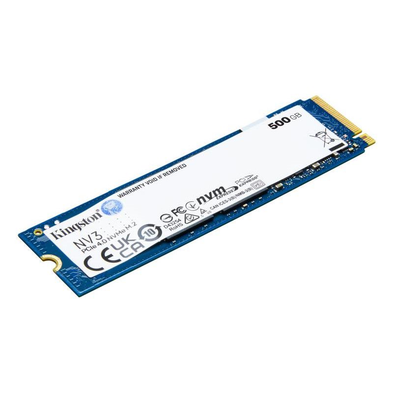 KINGSTON SSD NV3 500G M.2 NVMe PCIe 4.0 *SNV3S/500G · SSD M.2 · Informat Systems Strasbourg