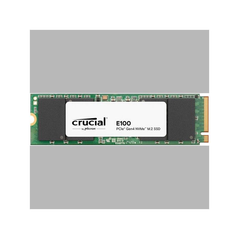 CRUCIAL E100 480G Gen4 2280 Tray · SSD M.2 · Informat Systems Strasbourg