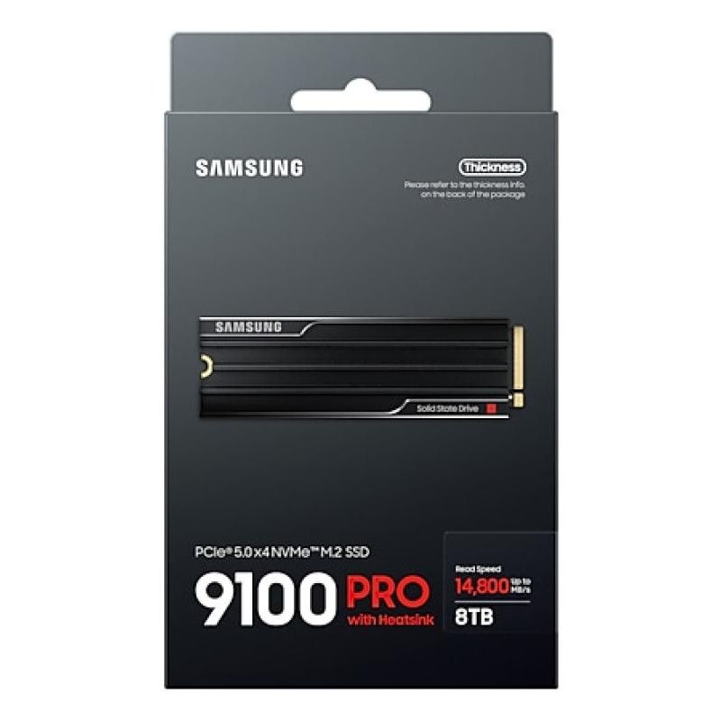 SAMSUNG SSD 9100 PRO 8T M.2 Gen5 + Dissipateur *MZ-VAP8T0CW · SSD M.2 · Informat Systems Strasbourg (image 8)