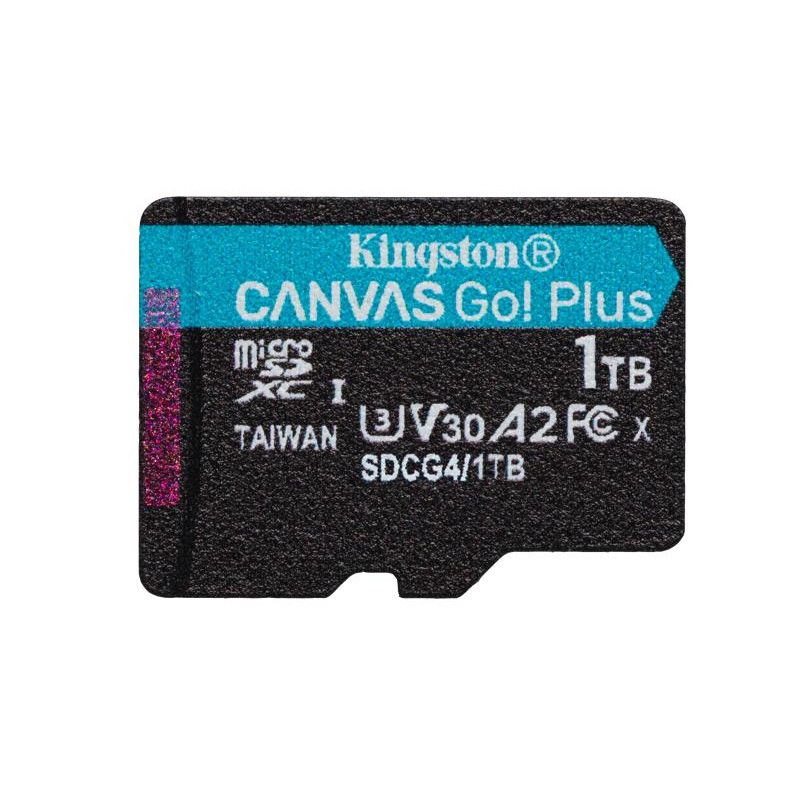 KINGSTON 1TB Canvas Go Plus Gen4 200R A2 U3 Single Pack w/o ADP · Cartes mémoires · Informat Systems Strasbourg