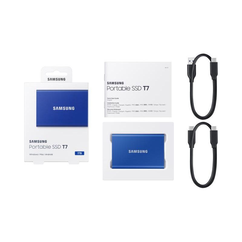 SAMSUNG T7 SSD 1T Externe Bleu *MU-PC1T0H/WW · Disques durs Externe · Informat Systems Strasbourg (image 12)