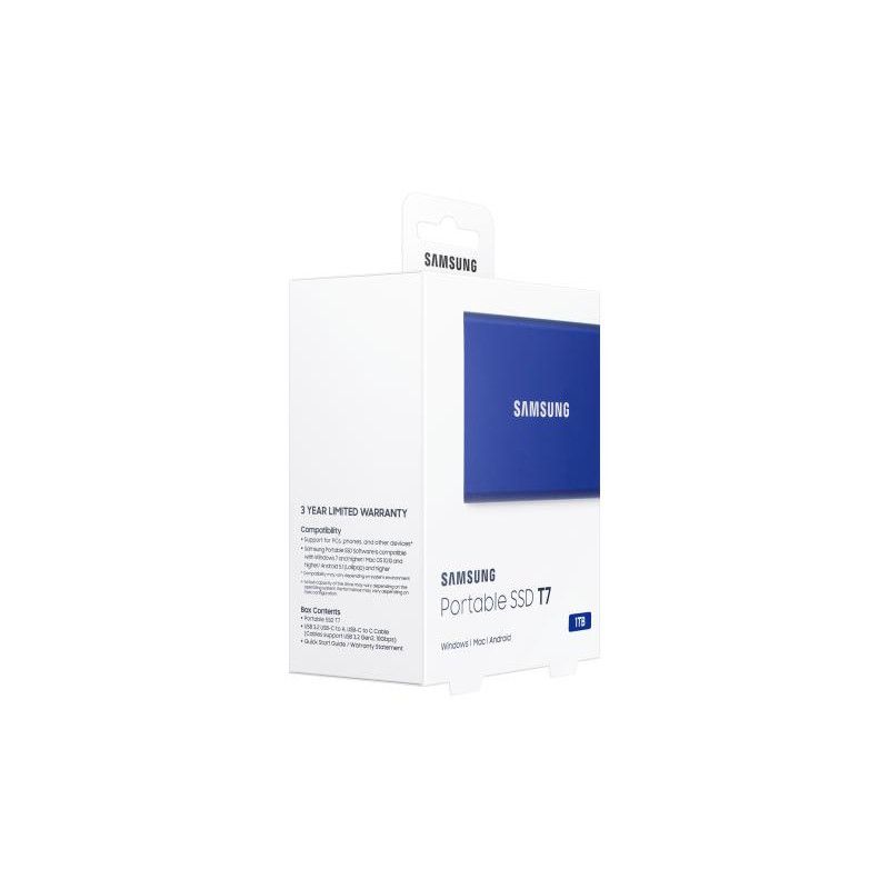 SAMSUNG T7 SSD 1T Externe Bleu *MU-PC1T0H/WW · Disques durs Externe · Informat Systems Strasbourg (image 10)