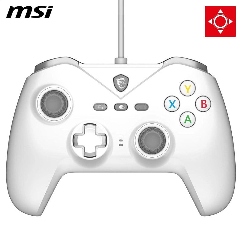 MSI FORCE GC200 WHITE · Manettes de Jeux · Informat Systems Strasbourg