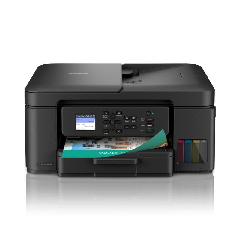 Brother DCP-T780DW Imprimante multifonction 3-en-1 compacte Tankbenefit à réservoir d'encre · Imprimantes et scanners · In...