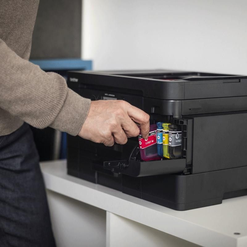 Brother MFC-J4550DW Imprimante jet d'encre multifonction 4-en-1 sans fil. Eligible au forfait EcoPro. · Imprimantes et sca... (image 6)