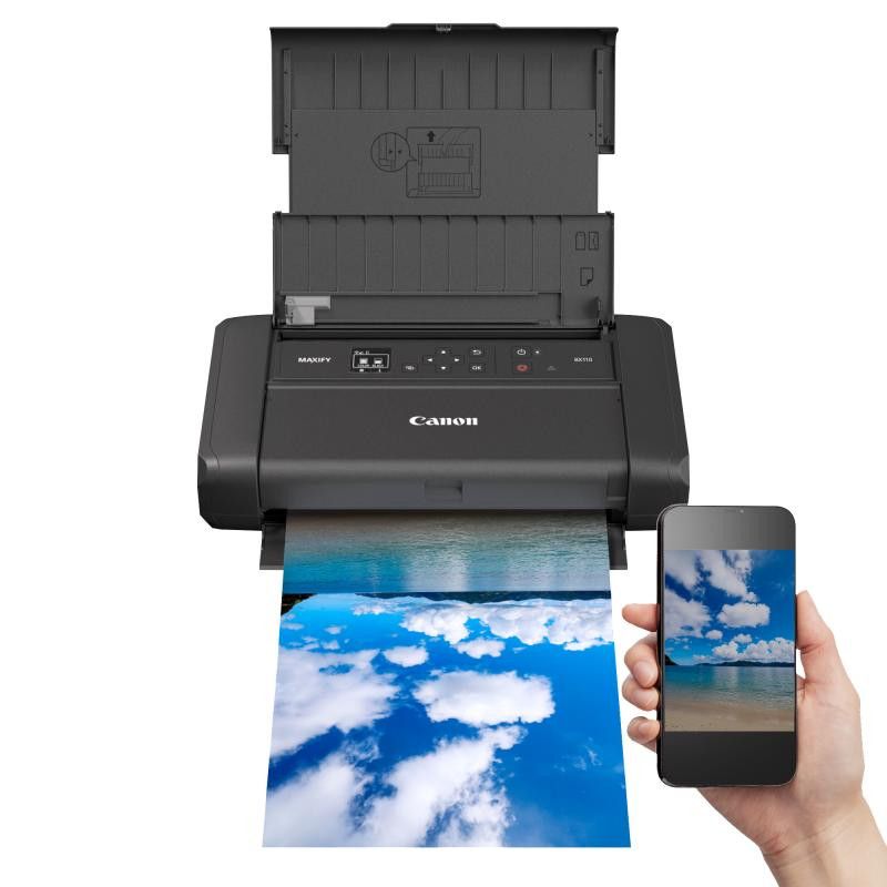 Canon MAXIFY BX110 imprimante jets d'encres Couleur 4800 x 1200 DPI A4 Wifi · Imprimantes et scanners · Informat Systems S... (image 12)