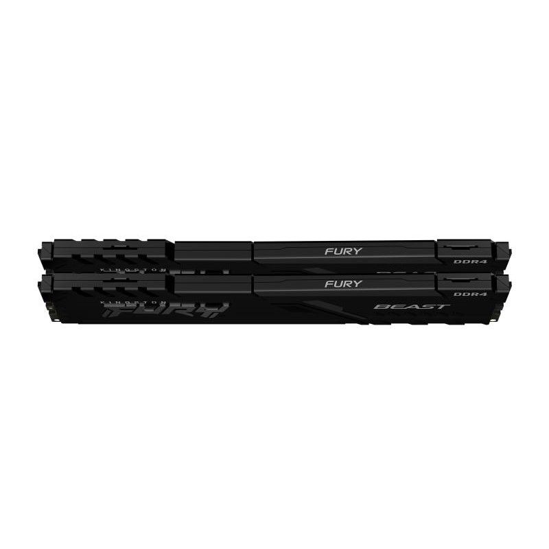 KINGSTON 32G (2x16G) D4 3200Mhz FURY Beast Black *KF432C16BB1K2/32 · Mémoires PC · Informat Systems Strasbourg (image 2)