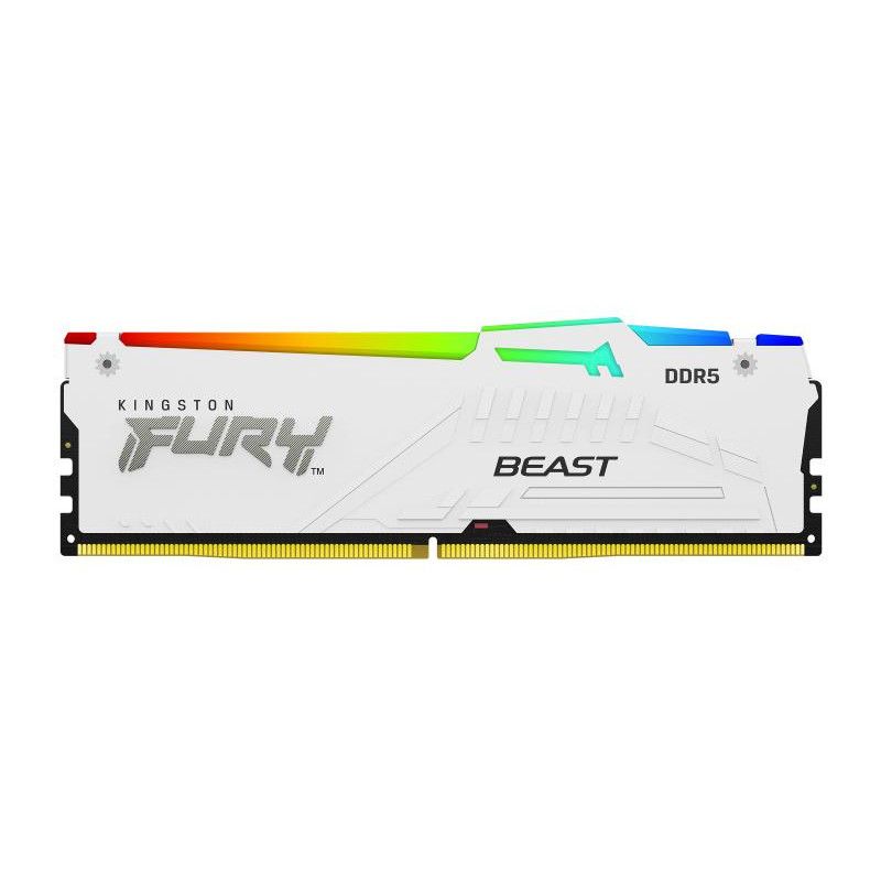 Kingston Technology FURY Beast 32 Go 5600 MT/s DDR5 CL36 DIMM (Kits de 2) White RGB EXPO · Mémoires PC · Informat Systems ... (image 3)