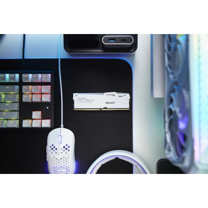Kingston Technology FURY Beast 32 Go 5600 MT/s DDR5 CL36 DIMM (Kits de 2) White RGB EXPO · Mémoires PC · Informat Systems ... (image 9)