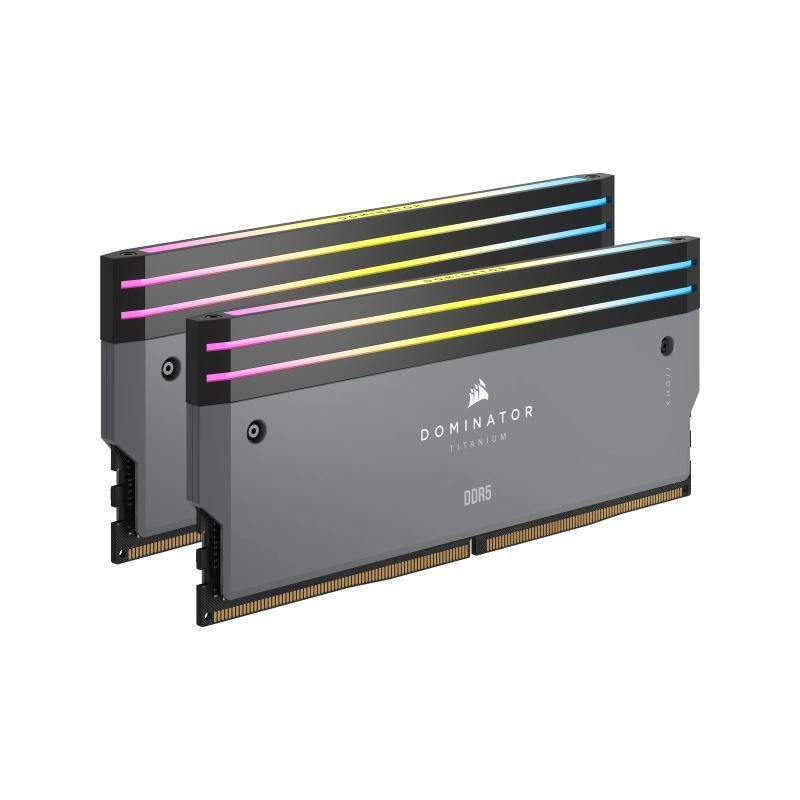 Corsair Dominator Titanium CMP64GX5M2B6000Z30 module de mémoire 64 Go 2 x 32 Go DDR5 288-pin DIMM · Mémoires PC · Informat... (image 2)