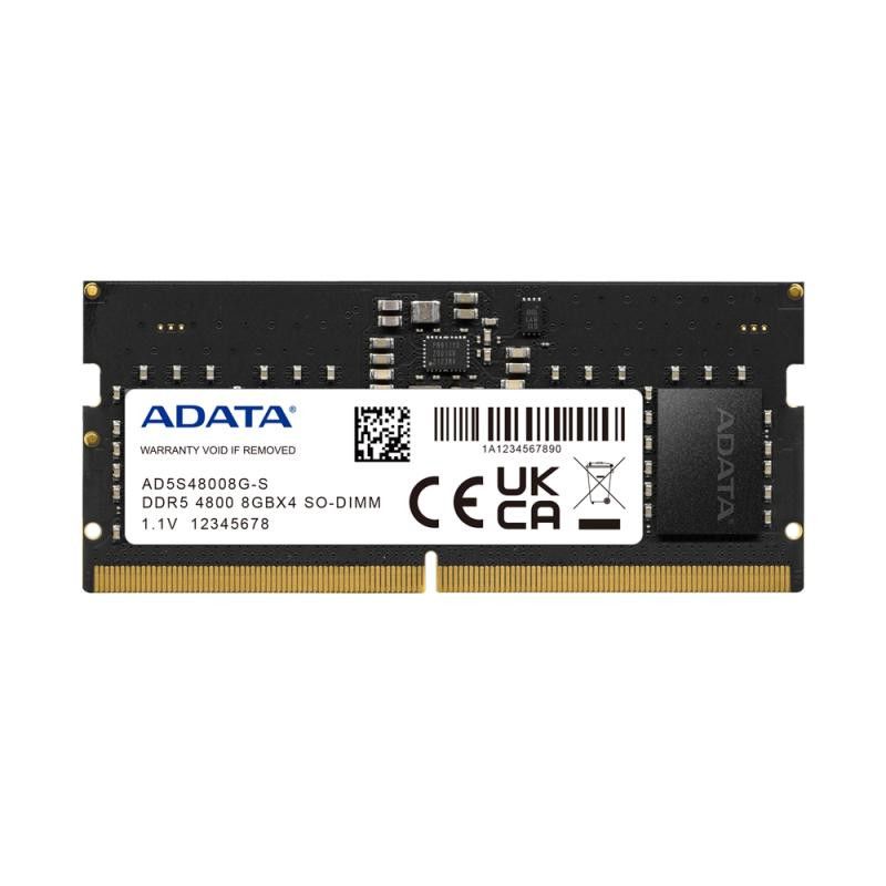 ADATA STANDARD 8GB D5 DRAM SO-DIMM 4800 CL40 · Mémoires PC · Informat Systems Strasbourg