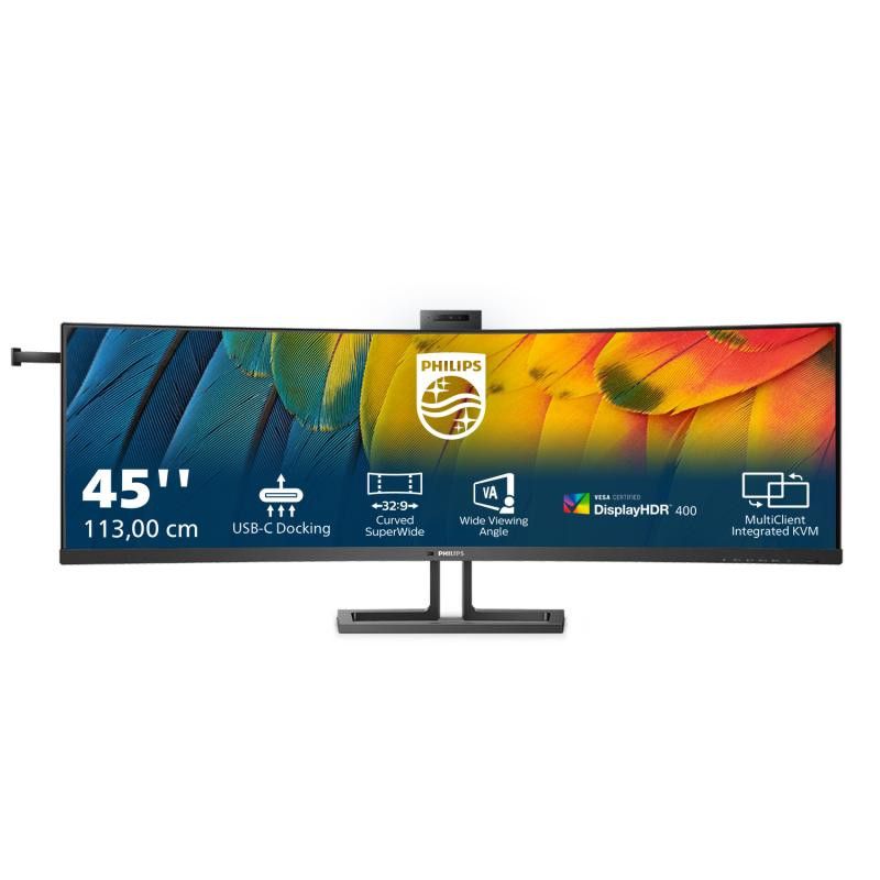 Philips 6000 series 45B1U6900CH/00 écran plat de PC 113 cm (44.5") 5120 x 1440 pixels UltraWide Dual Quad HD LED Noir · Mo... (image 2)