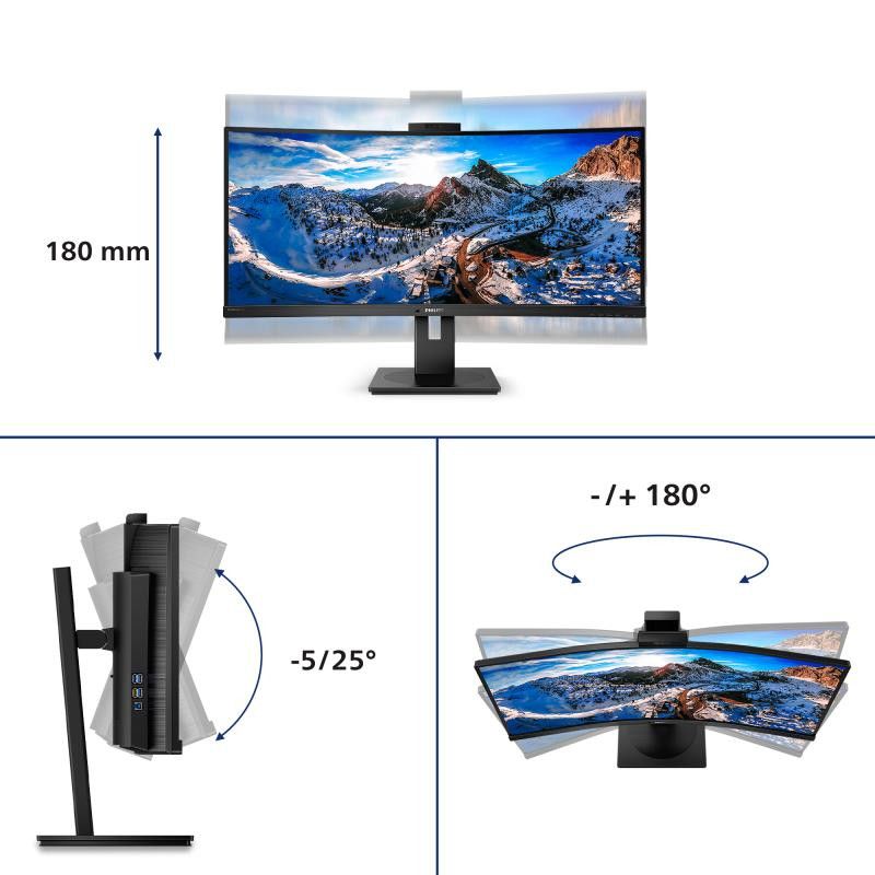 PHILIPS 346P1CRH/00o · Moniteur · Informat Systems Strasbourg (image 4)