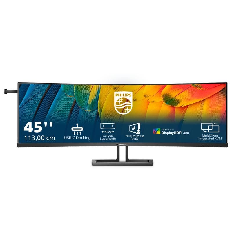 Philips 6000 series 45B1U6900C/00 écran plat de PC 113 cm (44.5") 5120 x 1440 pixels UltraWide Dual Quad HD LED Noir · Mon...