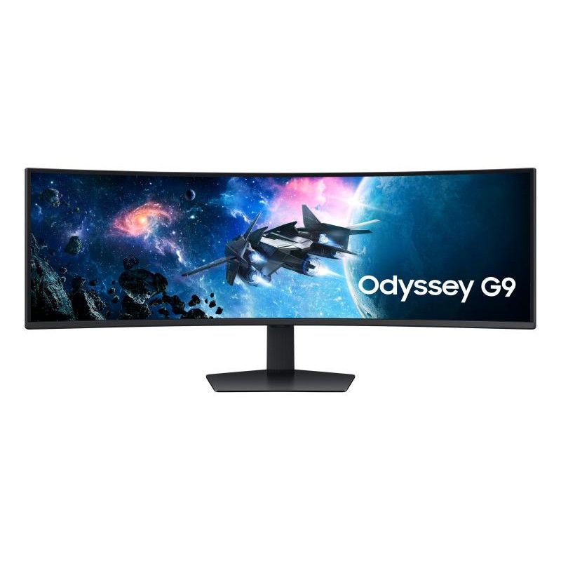 Samsung G95C écran plat de PC 124,5 cm (49") 5120 x 1440 pixels Dual QHD LED Noir · Moniteur · Informat Systems Strasbourg (image 2)