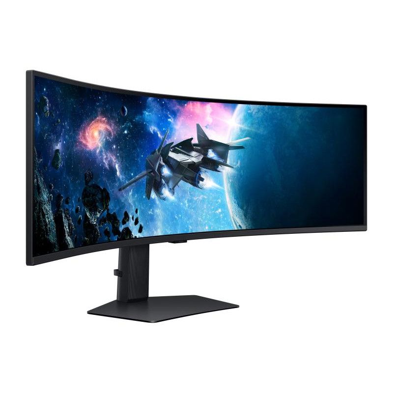 Samsung G95C écran plat de PC 124,5 cm (49") 5120 x 1440 pixels Dual QHD LED Noir · Moniteur · Informat Systems Strasbourg (image 4)