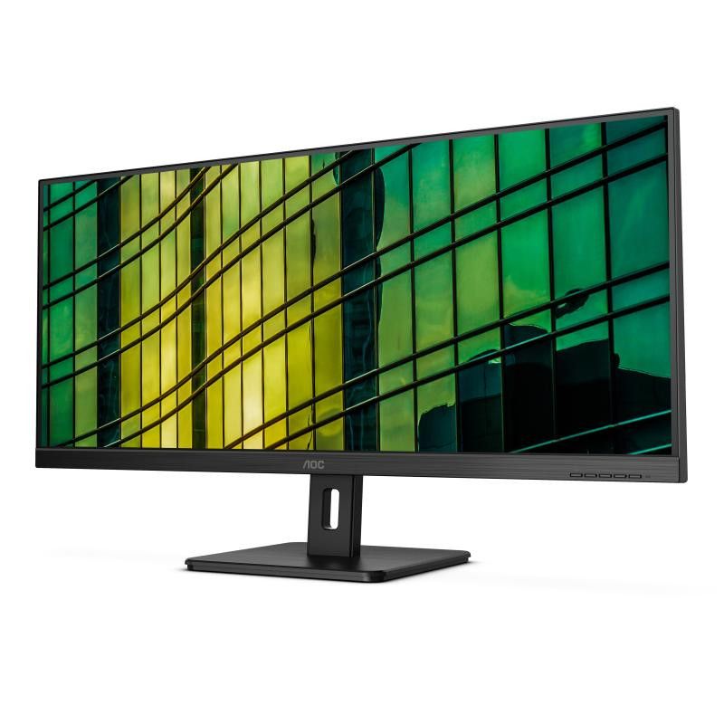 AOC U34E2M écran plat de PC 86,4 cm (34") 3440 x 1440 pixels Wide Quad HD Noir · Moniteur · Informat Systems Strasbourg (image 4)