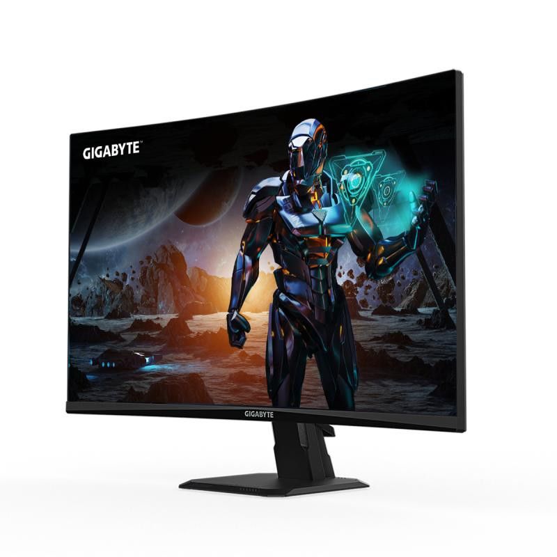 GIGABYTE GS27FC Écran gaming incurvé 27" FHD - 1920 x 1080, 180Hz, 1ms, 250 cd/m², FreeSync Premium, HDR Ready, HDMI 2.0, ... (image 2)