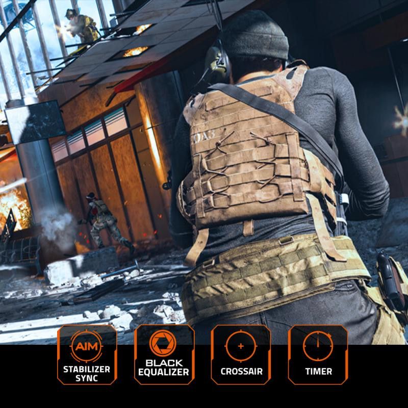 GIGABYTE GS27FC Écran gaming incurvé 27" FHD - 1920 x 1080, 180Hz, 1ms, 250 cd/m², FreeSync Premium, HDR Ready, HDMI 2.0, ... (image 12)