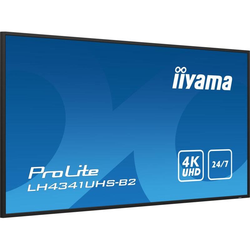iiyama LH4341UHS-B2 Écran d'affichage dynamique 108 cm (42.5") LCD 500 cd/m² 4K Ultra HD Intégré dans le processeur Androi... (image 6)