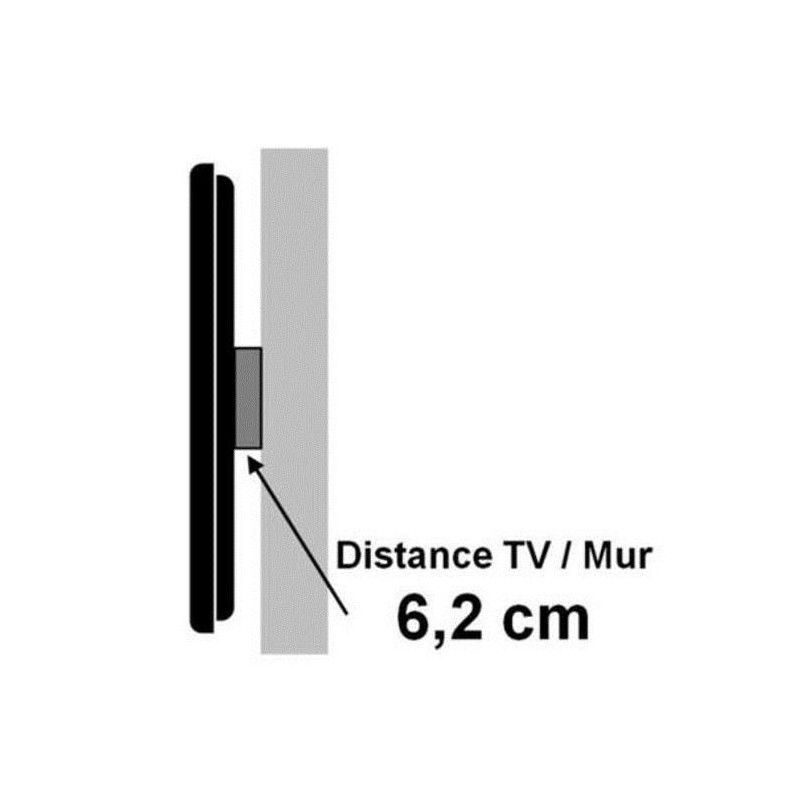 KIMEX Support Mural Inclinable pour Ecran TV 23'' - 27'' · Accessoires écrans · Informat Systems Strasbourg (image 3)