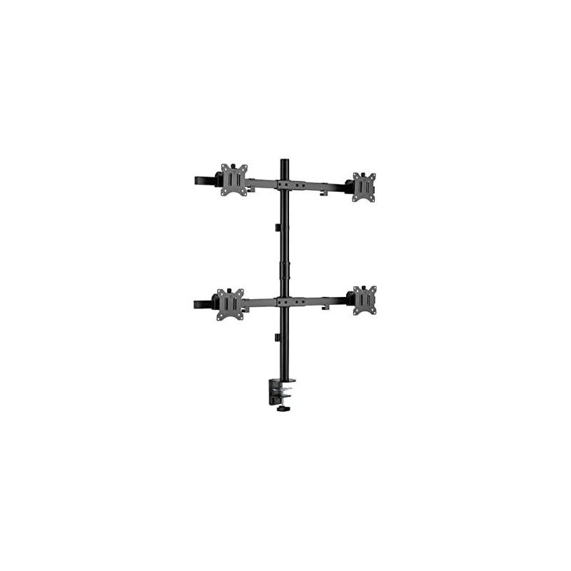 KIMEX Support de Bureau A Pincer pour 4 Ecrans Moniteurs TV 17' '- 32'' · Accessoires écrans · Informat Systems Strasbourg (image 4)