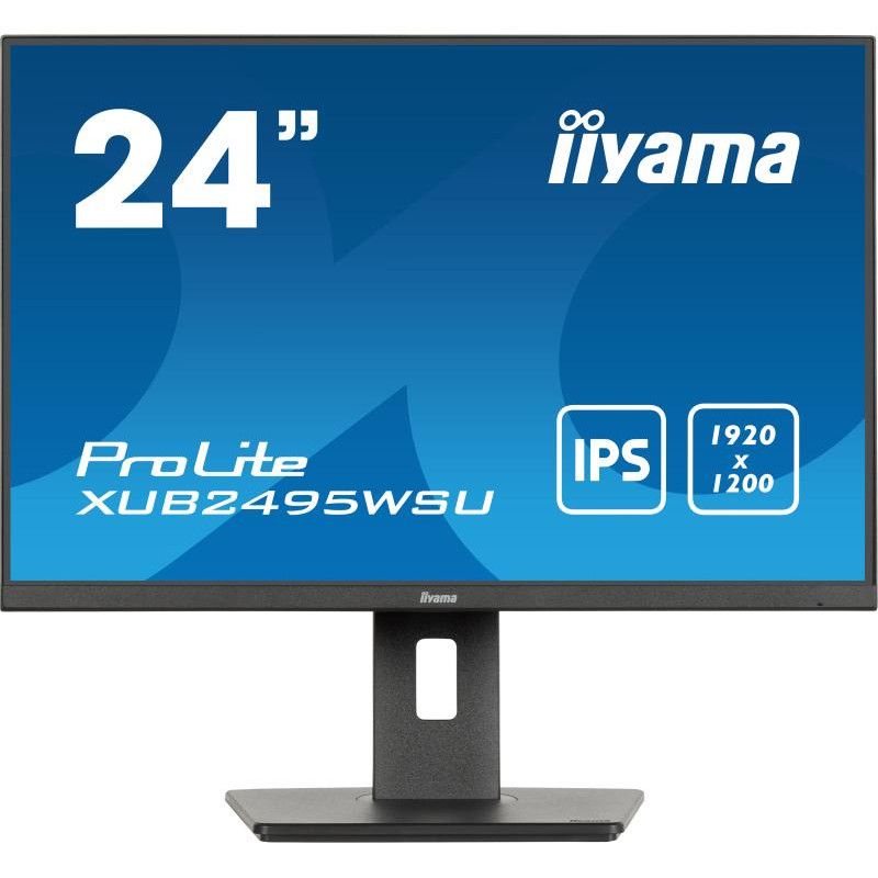 iiyama ProLite XUB2495WSU-B7 écran plat de PC 61,2 cm (24.1") 1920 x 1200 pixels WUXGA LED Noir · Moniteur · Informat Syst... (image 2)